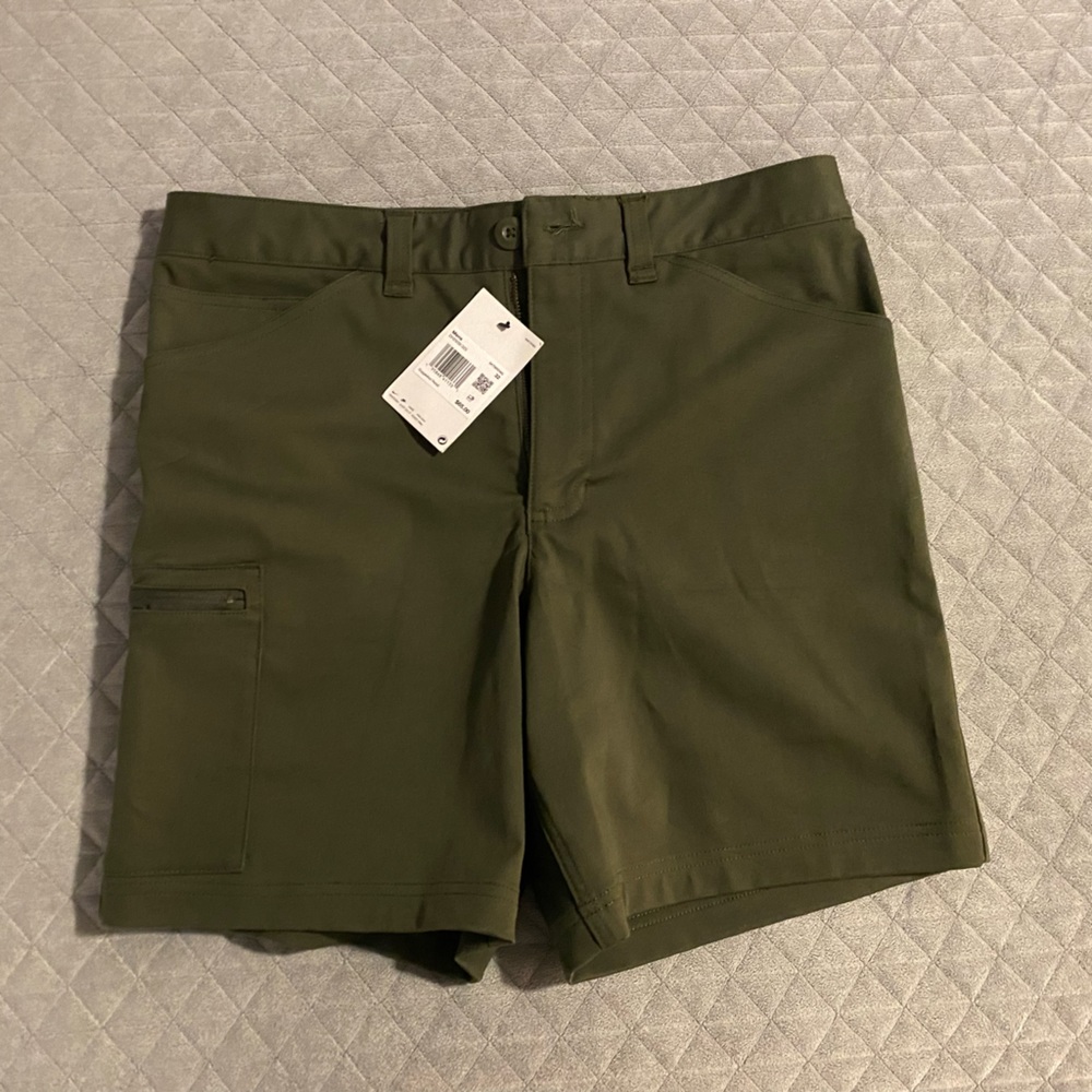 Nike Green Cargo Shorts Athletic Style